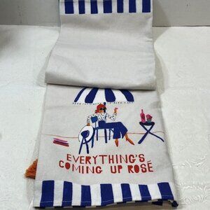 Mr Boddington's Everything's Coming Up Rosé Wine Dish Cloth Tea Towel 23"x28"